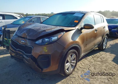 2018 Kia Sportage Lx from USA, damaged, VIN KNDPM3AC9J7357960